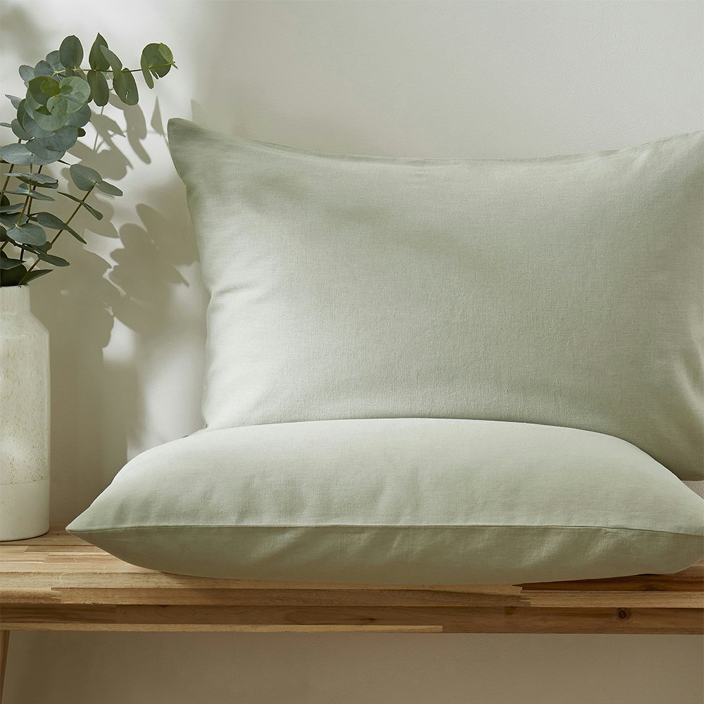 Martex Touch Of Linen Pillowcase Pair