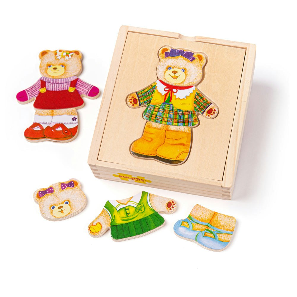 Bigjigs Toys Dress Up Mrs Bear