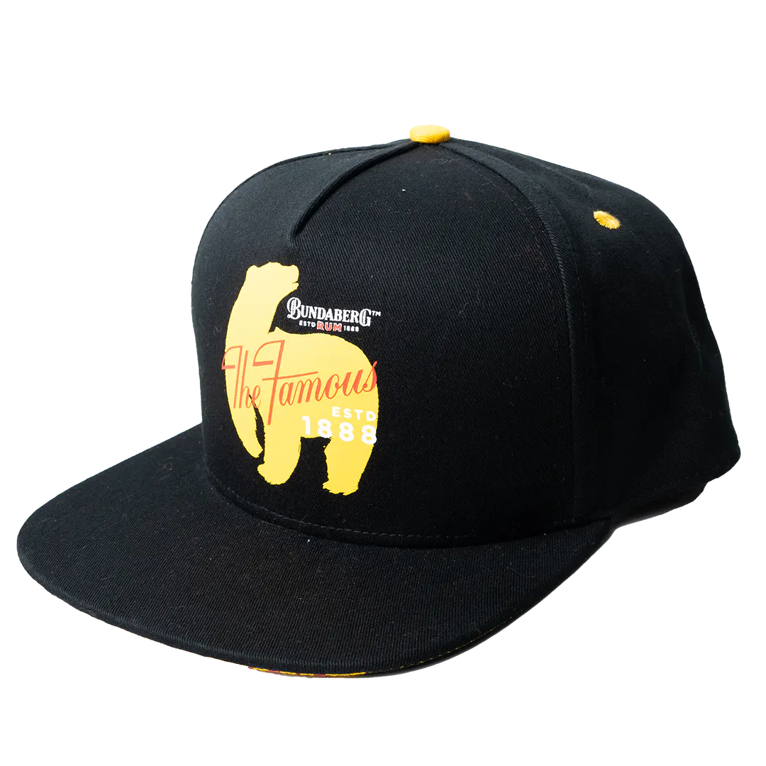 Bundy The Famous Flat Peak Cap