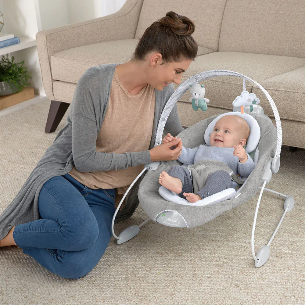 Ingenuity DreamComfort SmartBounce Automatic Bouncer 0-6m Baby/Newborn Pemberton