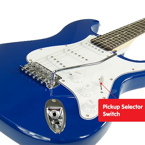 NNEDPE Karrera 39in Electric Guitar - Blue NNEDPE Karrera 39in Electric Guitar - Blue