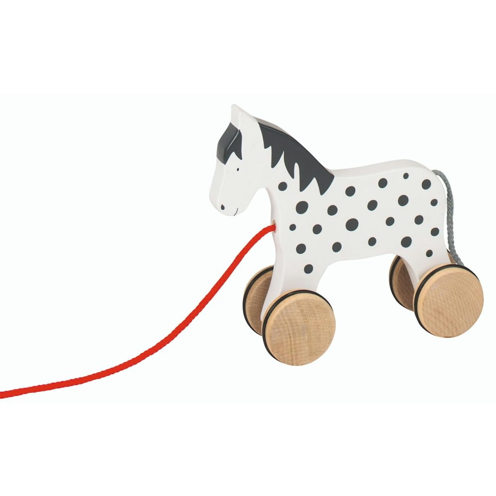 Goki Pull-along Animal - Horse Alvah