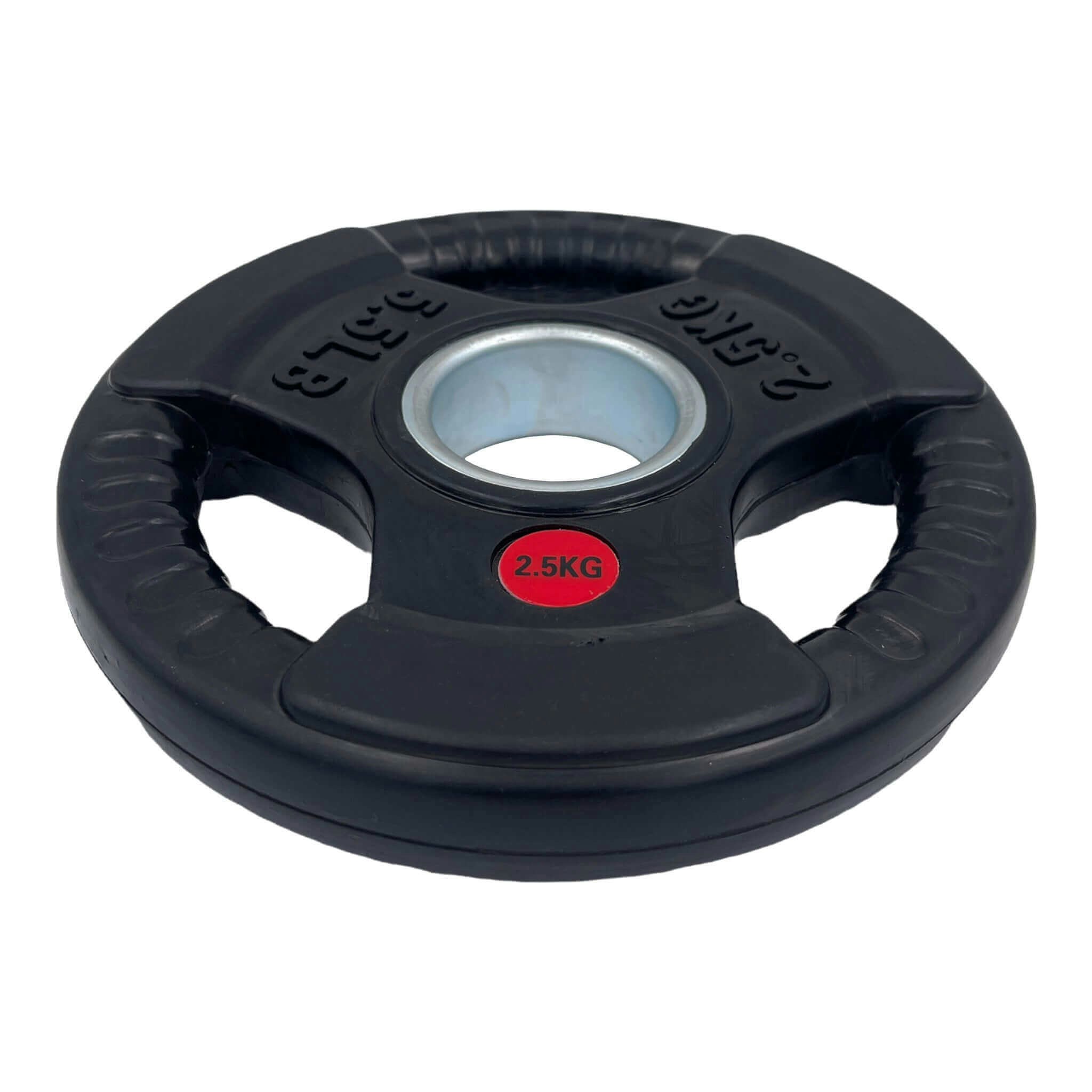 4 x 2.5kg Rubber Tri-grip Weight Plates Type-O