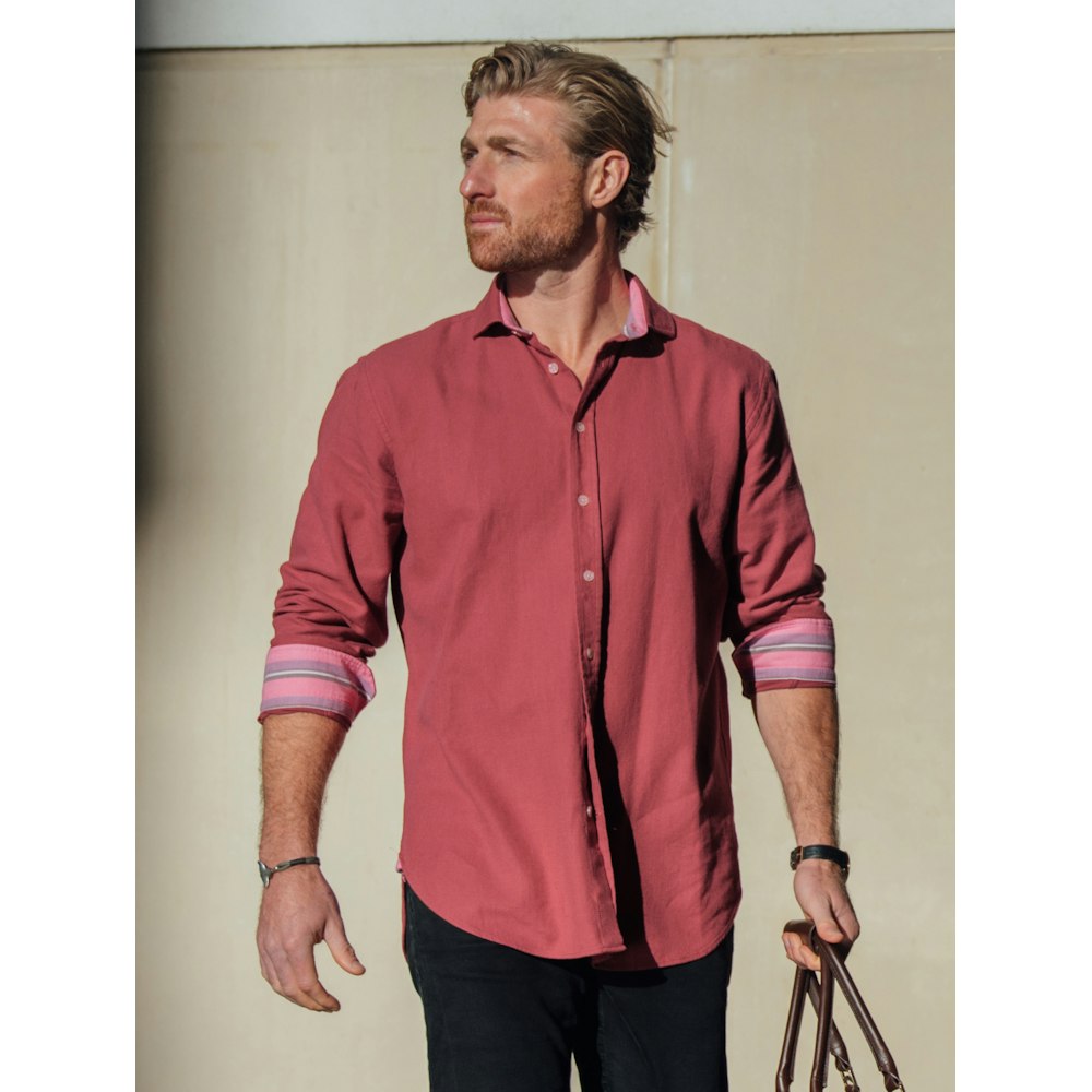 Koy Clothing Coral Reef Brushed Cotton Shirt