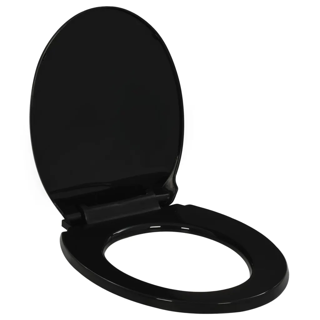 Soft-close Toilet Seat with Quick-release Design Black 145021 Soft-close Toilet Seat with Quick-release Design Black 145021