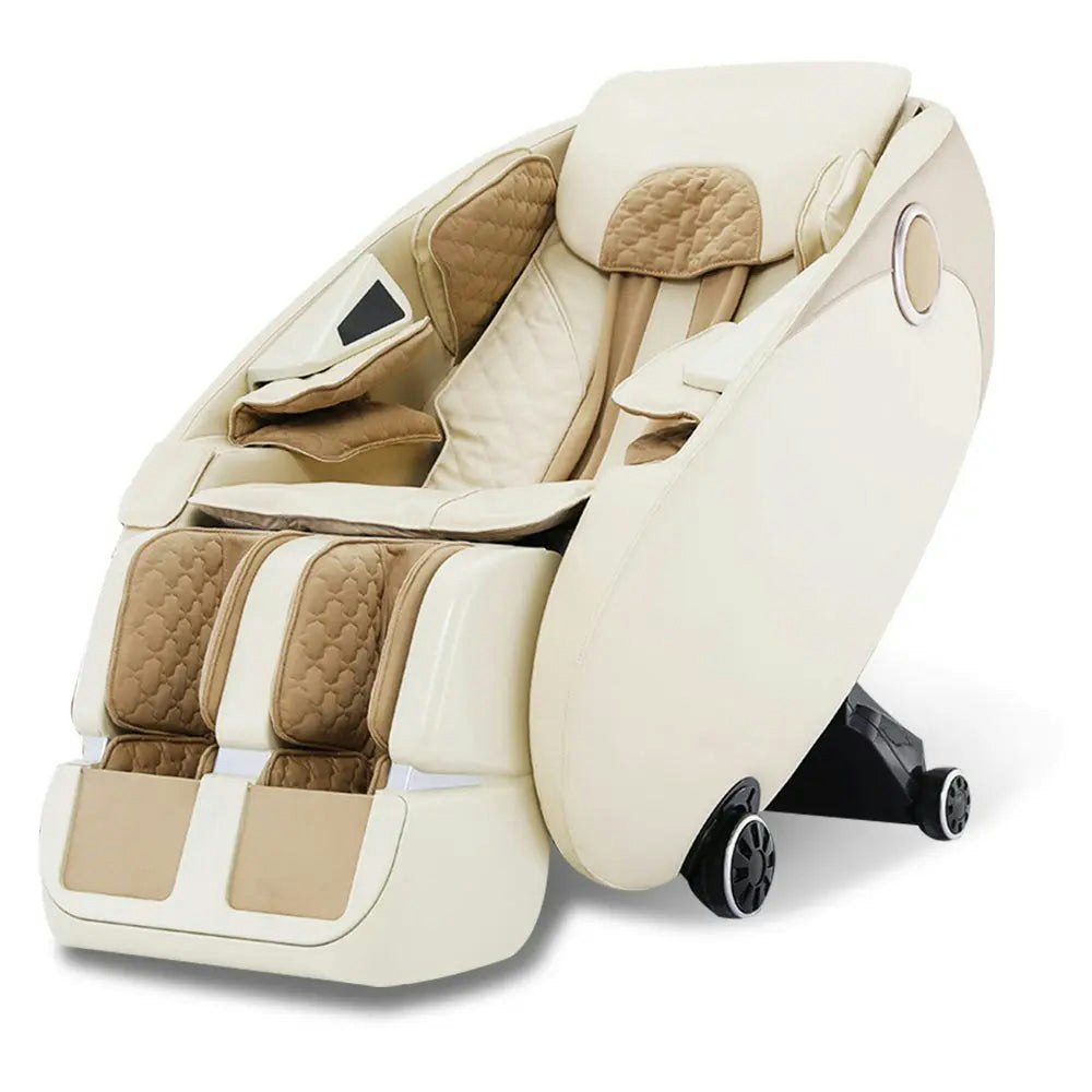 Mason Taylor A01 3D Electric Massage Chair Recliner SL Track Shiatsu Massager - Beige