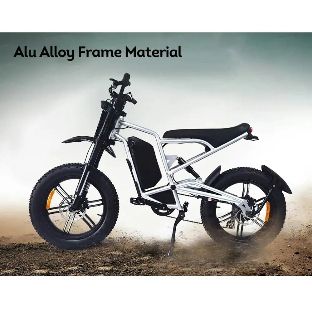 AKEZ 60V 20Ah 1000W 20 Inches Electric Dirt Bike Off Road Motorcycles Motorbike