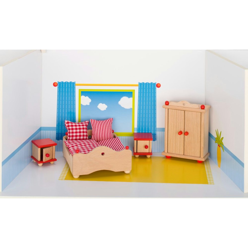 Goki Furniture For Flexible Puppets - Bedroom