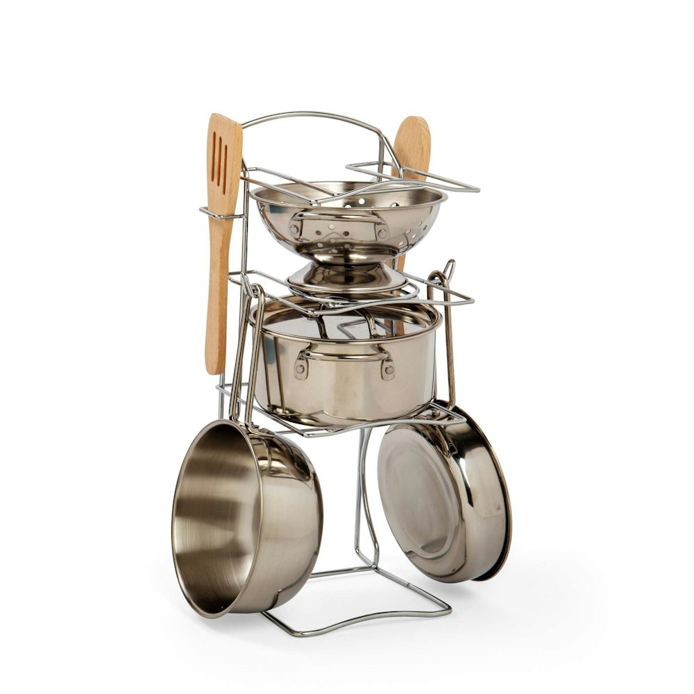 Bigjigs Toys Cooking Pot Rack