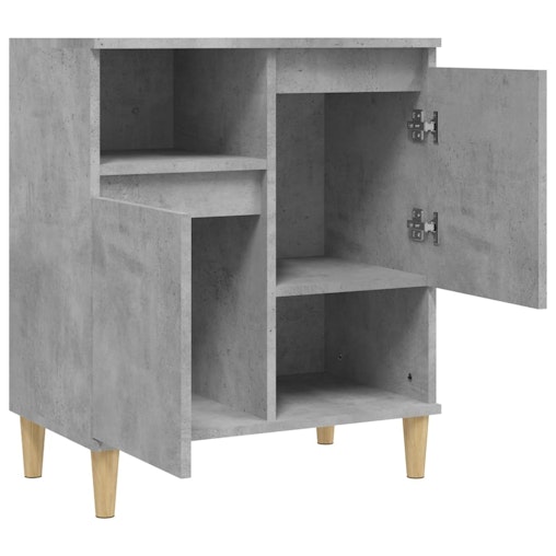 NNEVL Sideboard Concrete Grey 60x35x70 cm Engineered Wood NNEVL Sideboard Concrete Grey 60x35x70 cm Engineered Wood