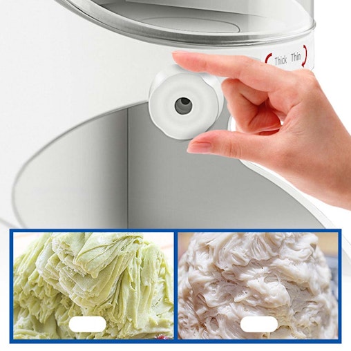 SOGA 2X 350W Commercial Ice Shaver Crusher Machine Automatic Snow Cone Maker SOGA 2X 350W Commercial Ice Shaver Crusher Machine Automatic Snow Cone Maker
