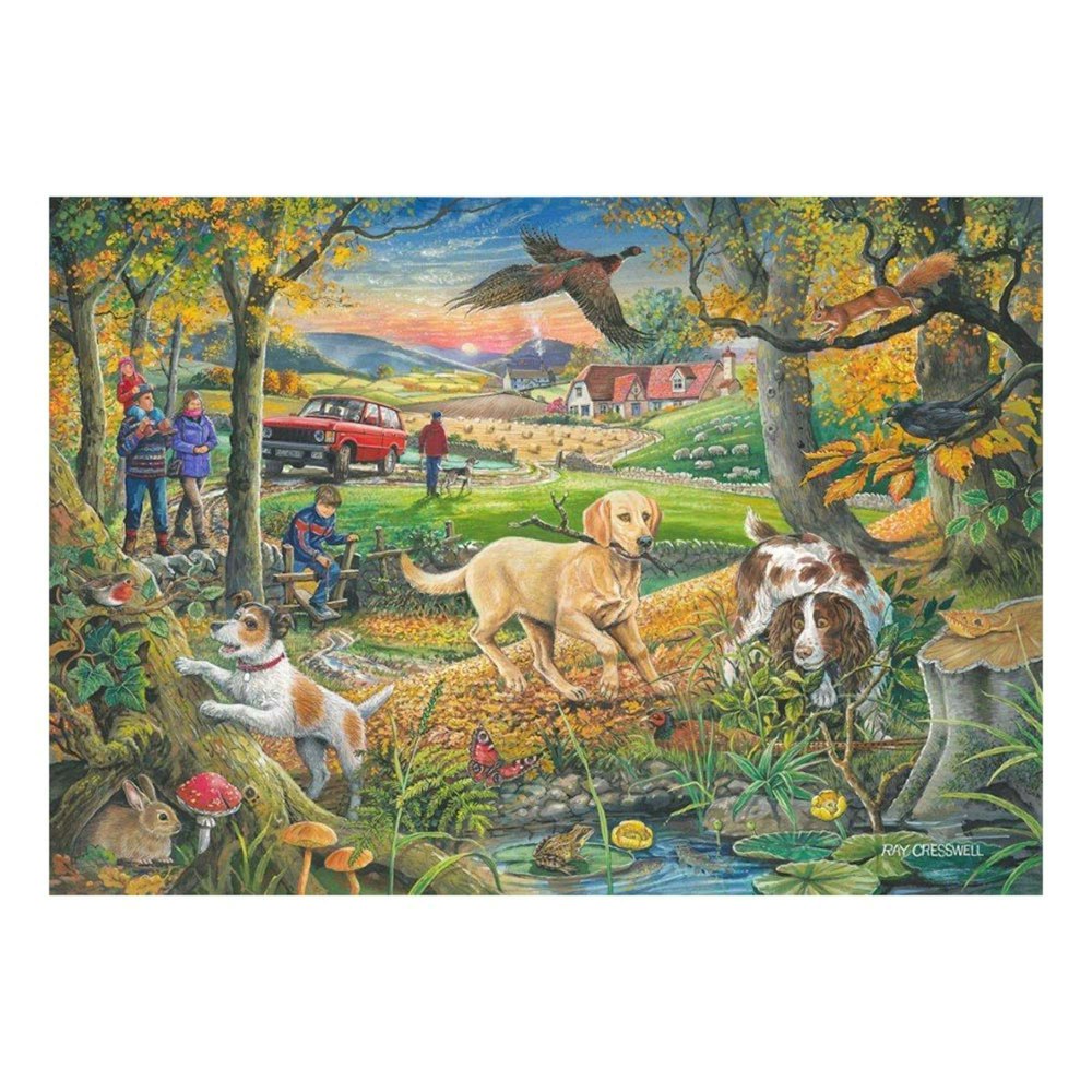 The House of Puzzles Catch Me If You Can - Big 500 Piece Jigsaw Puzzle