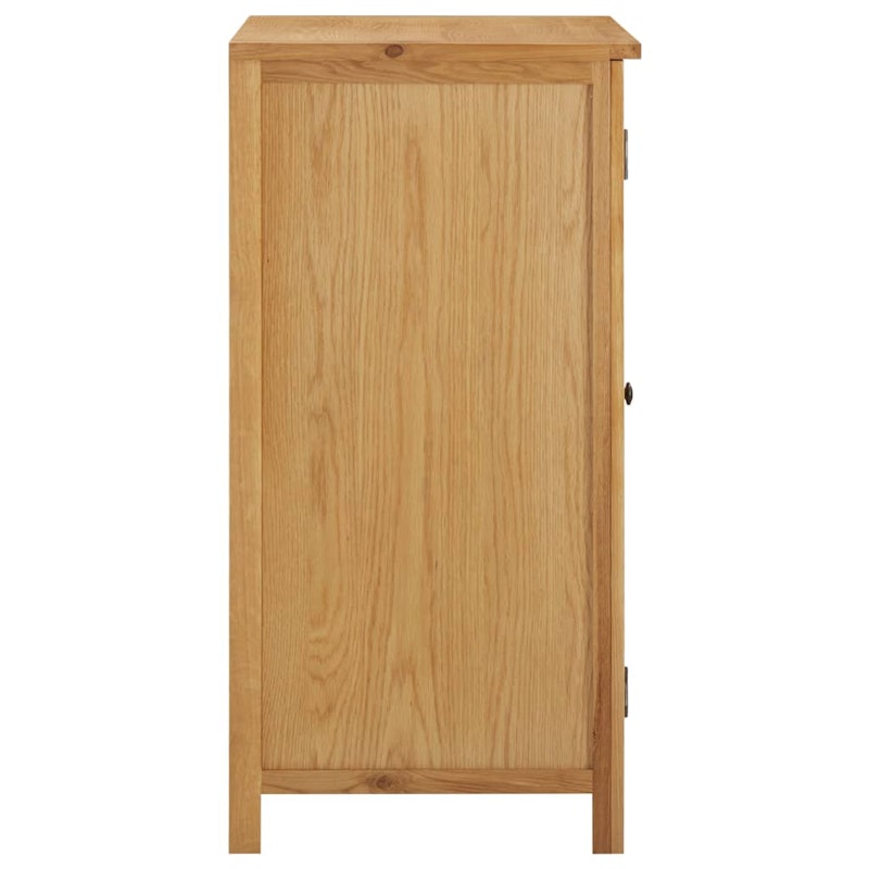 NNEVL Wardrobe 76x52x105 cm Solid Oak Wood image number null