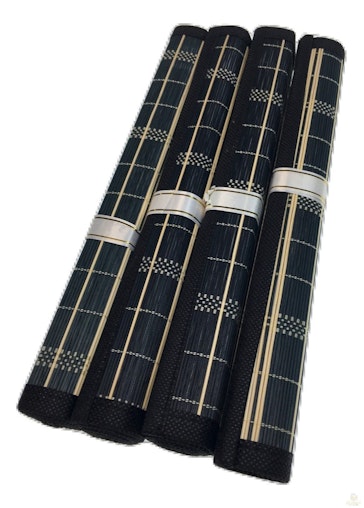 Set of 8 BAMBOO PLACEMATS Dinner Table Decor Party Natural Party 45x30cm BULK Set of 8 BAMBOO PLACEMATS Dinner Table Decor Party Natural Party 45x30cm BULK