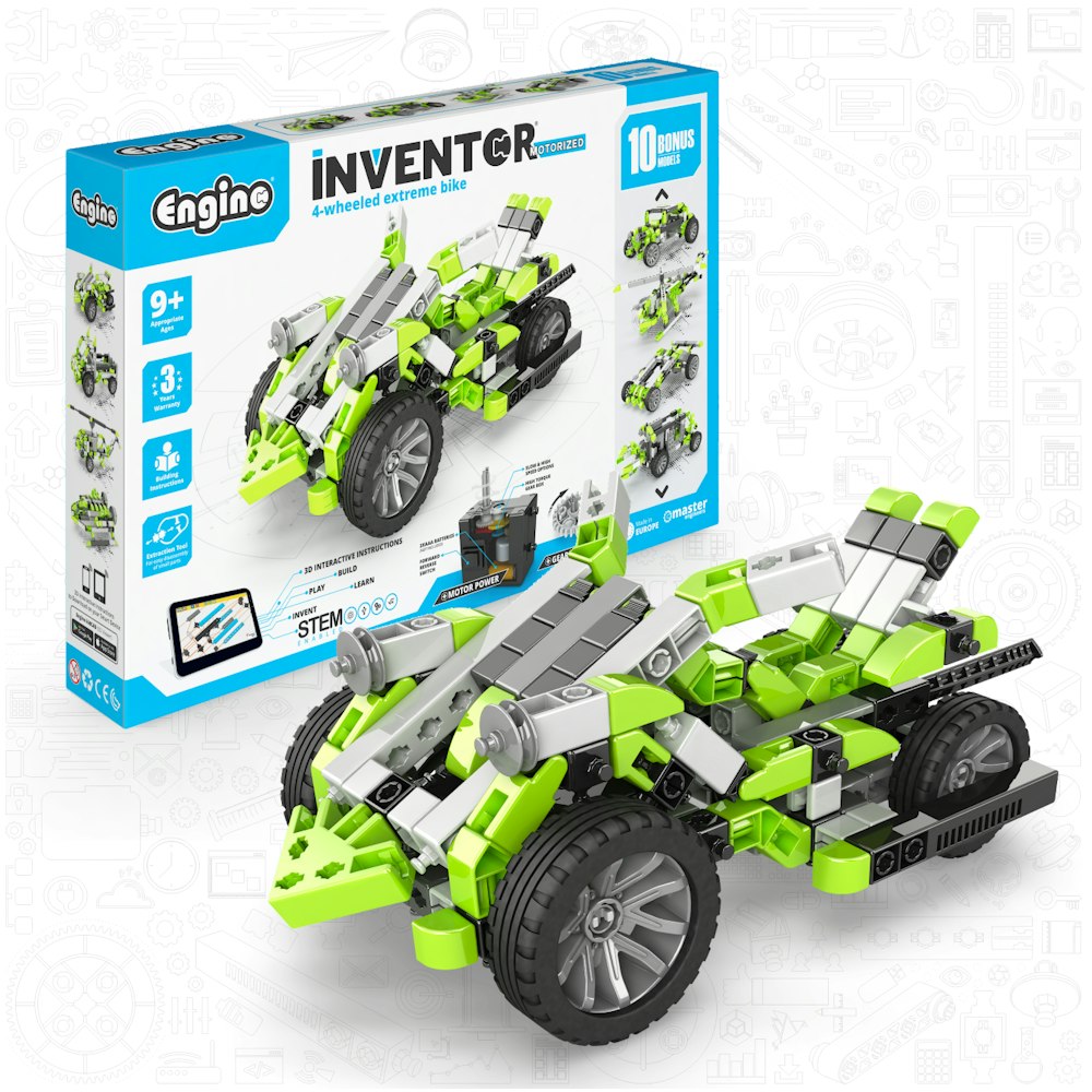 Engino Engino Inventor Motorized: Off-roader Set (10+ Models)