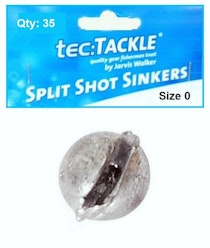 35 x Jarvis Walker 0 Split Shot Sinkers - Pre Packed 0 Split Shot Fishing Sinkers 35 x Jarvis Walker 0 Split Shot Sinkers - Pre Packed 0 Split Shot Fishing Sinkers