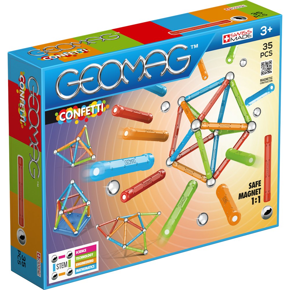 Geomag Confetti - 35 Pieces