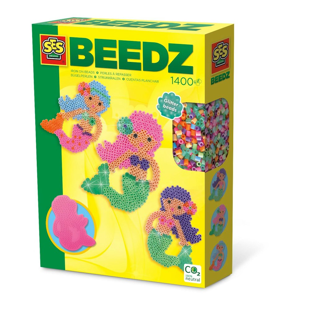SES Creative Iron On Beads - Mermaid