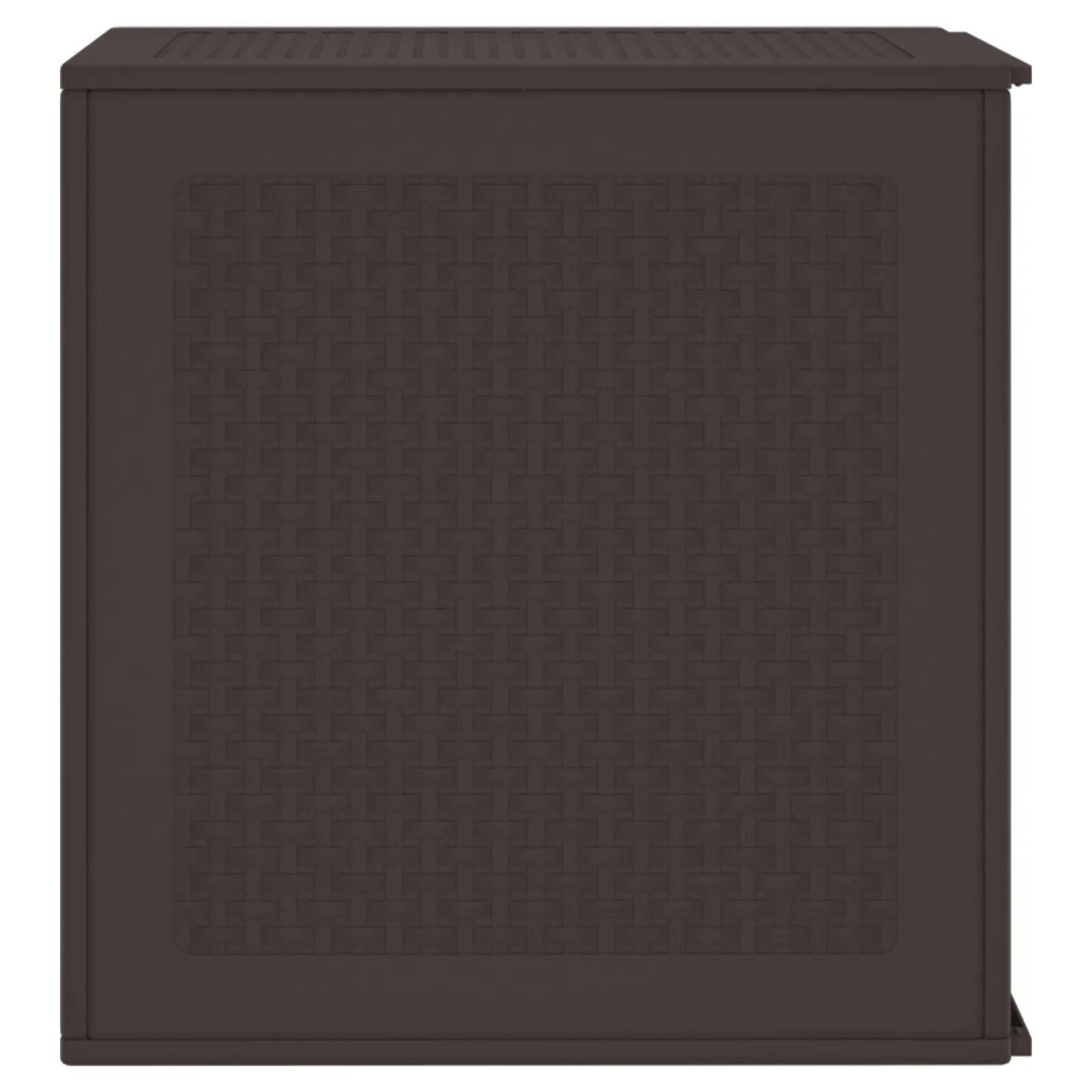 Garden Storage Box Brown 55x53x57 cm PP 870580