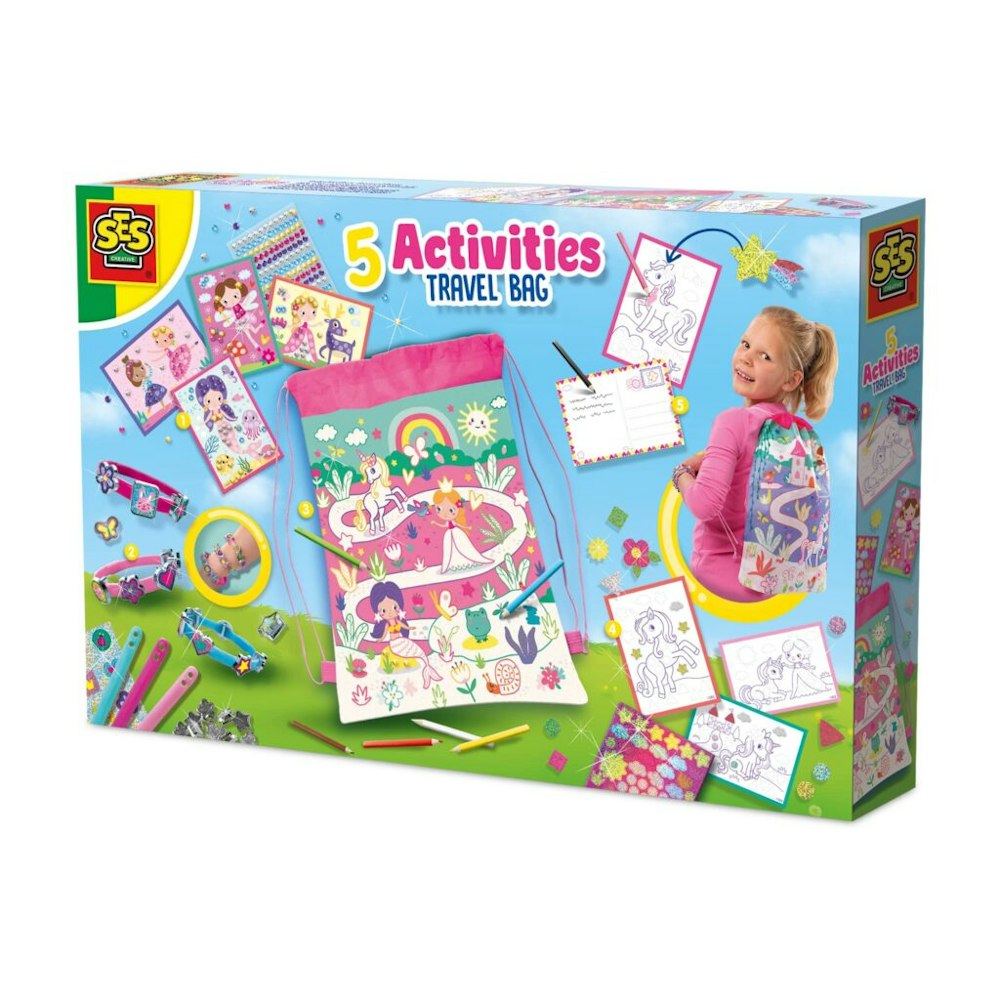 SES Creative 5 Activities Travel Bag