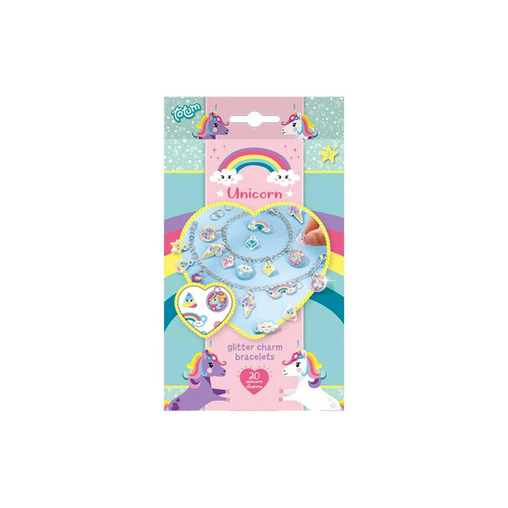 Totum Totum Unicorn Puffy Charm Bracelets