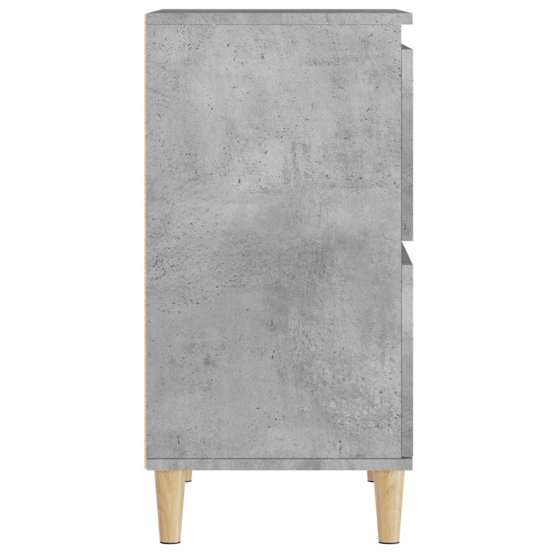 NNEVL Sideboard Concrete Grey 60x35x70 cm Engineered Wood image number null