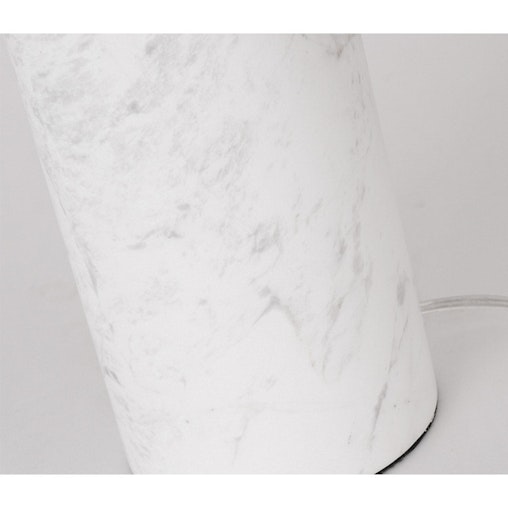SOGA 4X 60cm White Marble Bedside Modern Desk Table Lamp Living Room Shade with Cylinder Base SOGA 4X 60cm White Marble Bedside Modern Desk Table Lamp Living Room Shade with Cylinder Base