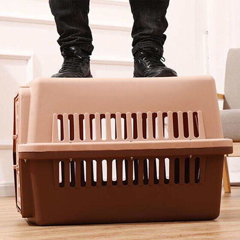 S Size Dog Cat Rabbit Portable Tote Crate Pet Carrier Kennel Travel Airline Carry Bag
