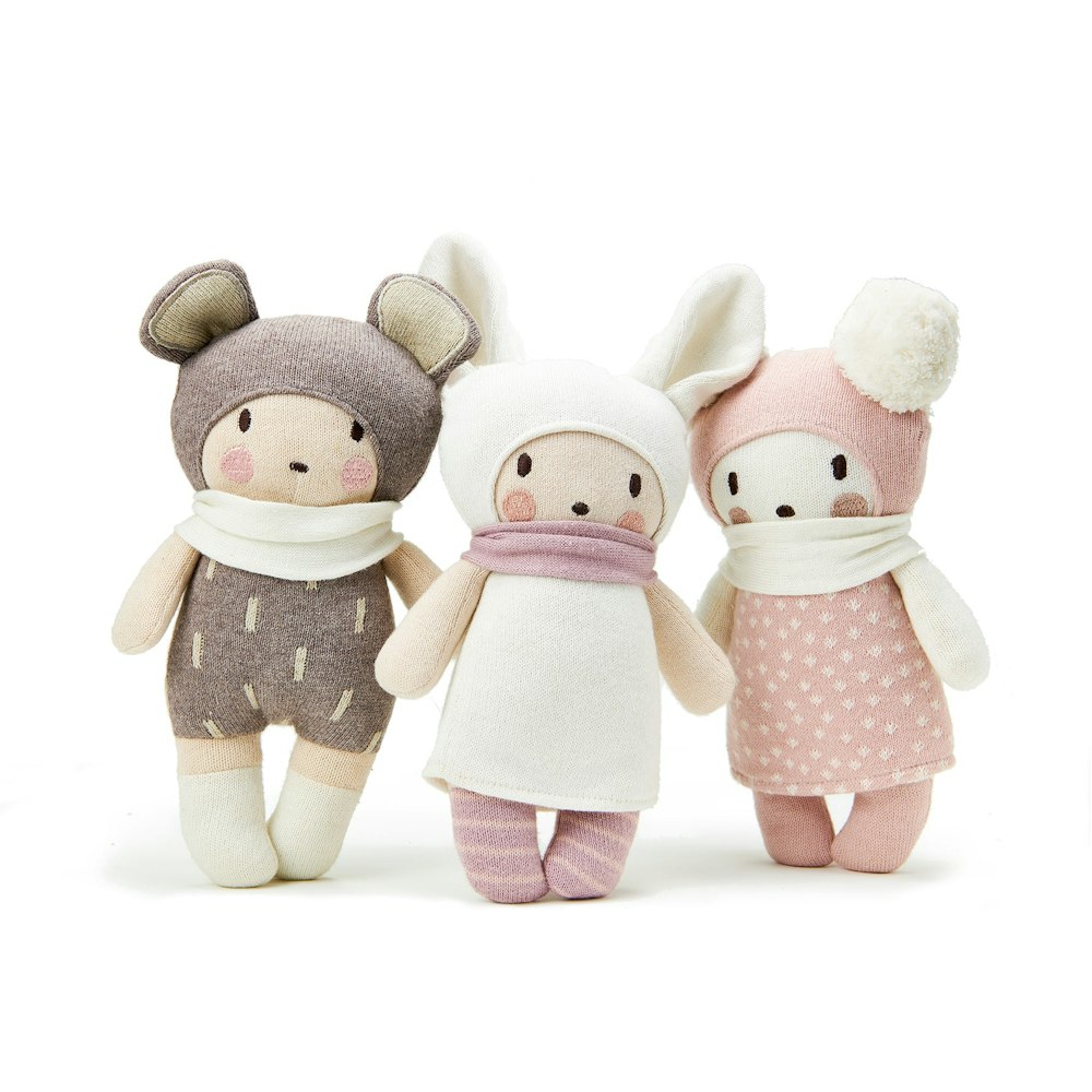 ThreadBear Design Baby Baba Knitted Doll