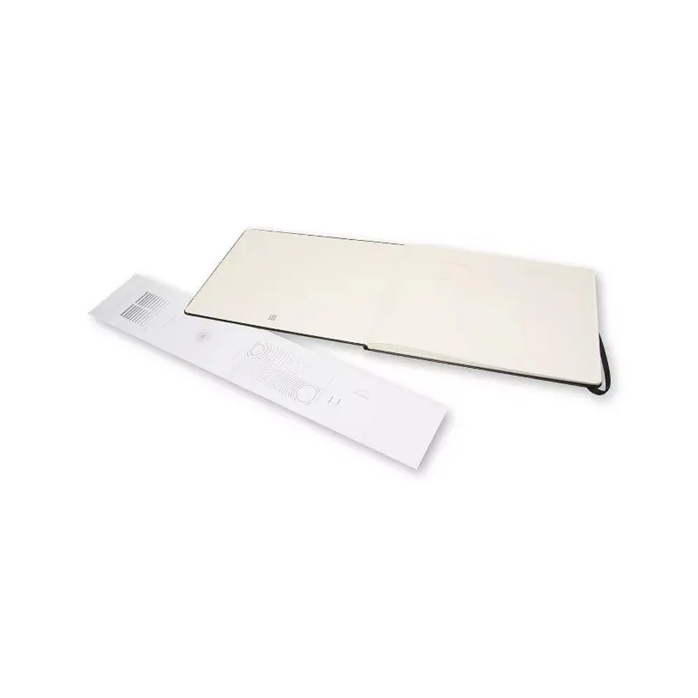 Moleskine 30cm 200gsm Watercolour Art Album Plain A4 Draw/Paint/Draft Paper BLK