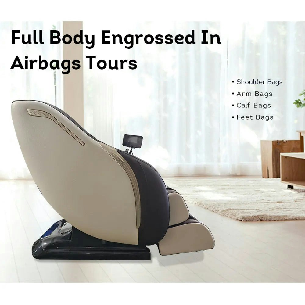 Mason Taylor MC-818 Massage Chair with SL Track, Zero Gravity , Roller Wheels Underfeet