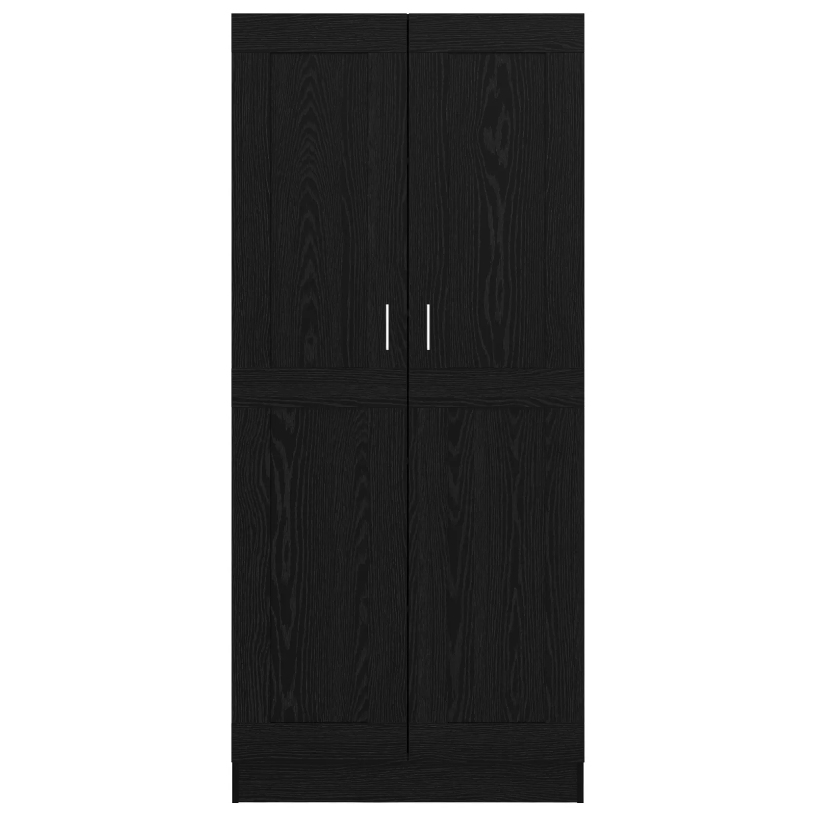 Book Cabinet Black oak 82.5 x 30.5 x 185 cm Engineered wood 3394793