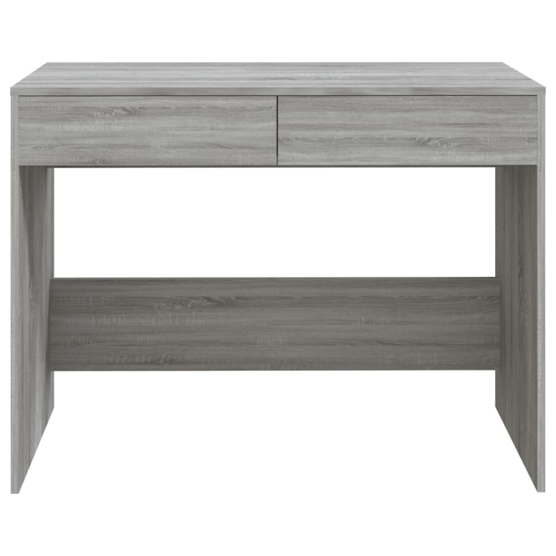 NNEVL Desk Grey Sonoma 101x50x76.5 cm Engineered Wood image number null
