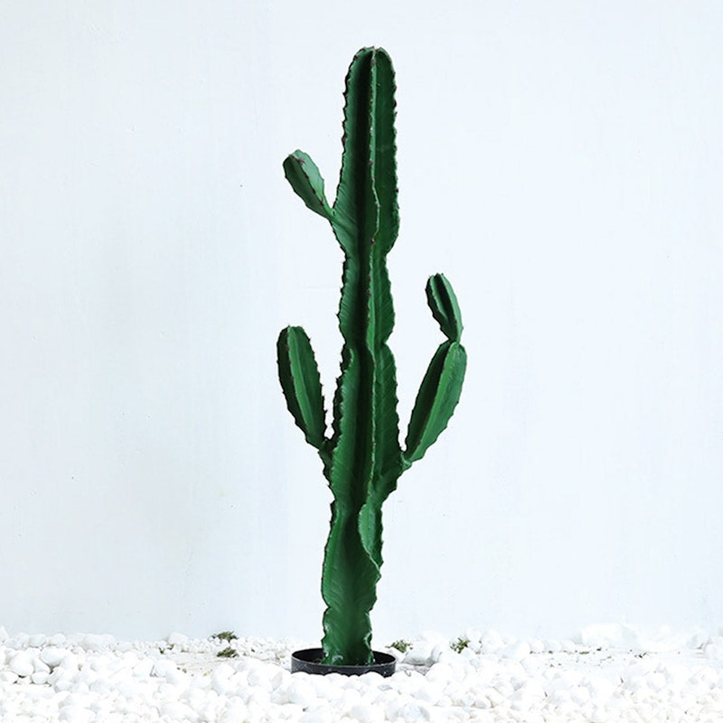 SOGA 4X 120cm Green Artificial Indoor Cactus Tree Fake Plant Simulation Decorative 6 Heads image number null