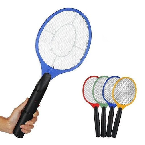 Buy 2x BUG ZAPPER RACKET Fly Mosquito Pest Swatter Net Racquet Electric ...