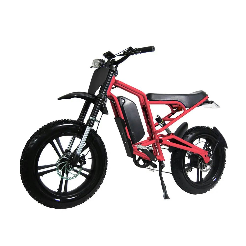 AKEZ 60V 20Ah 1000W 20 Inches Electric Dirt Bike Off Road Motorcycles Motorbike