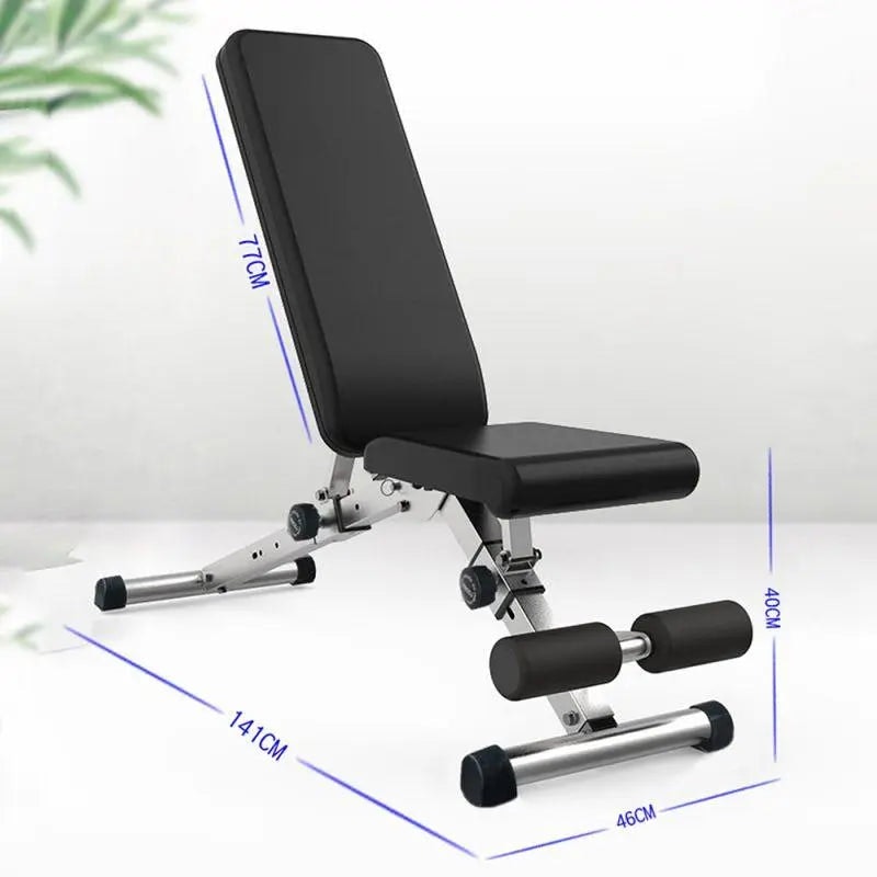 JMQ Fitness Multi-function Folding Dumbbell Bench Equipment Home Gym Workout
